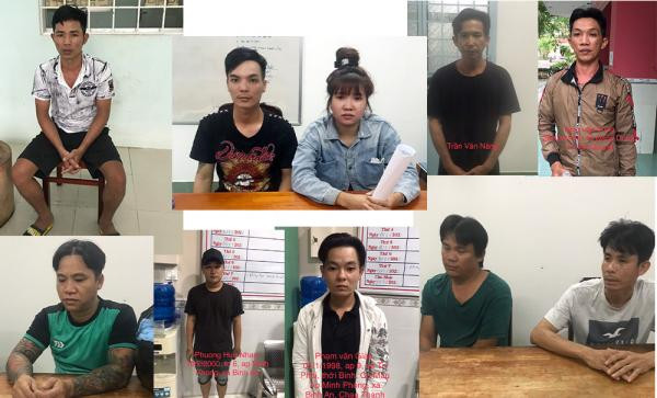 Các đối tượng trong đường dây.