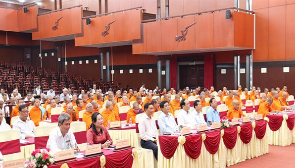 Các đại biểu dự buổi họp mặt. Ảnh: Thanh Vàng Các đại biểu dự buổi họp mặt. Ảnh: Thanh Vàng