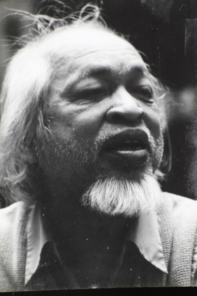 Nhà thơ Hoàng Trung Thông. Ảnh: Nguyễn Đình Toán