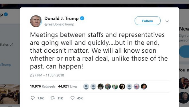 Ông Kim Jong-un: 'Thế giới ngỡ khoảnh khắc này như bộ phim viễn tưởng' ảnh 44