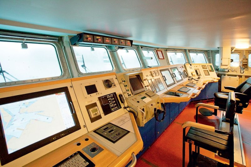 Phòng chỉ huy và điều hành tác chiến của tàu phòng không tên lửa 20380