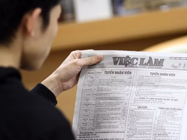 Tìm được công việc đợt Tết không phải dễ (Ảnh minh họa - Xuân Tùng)