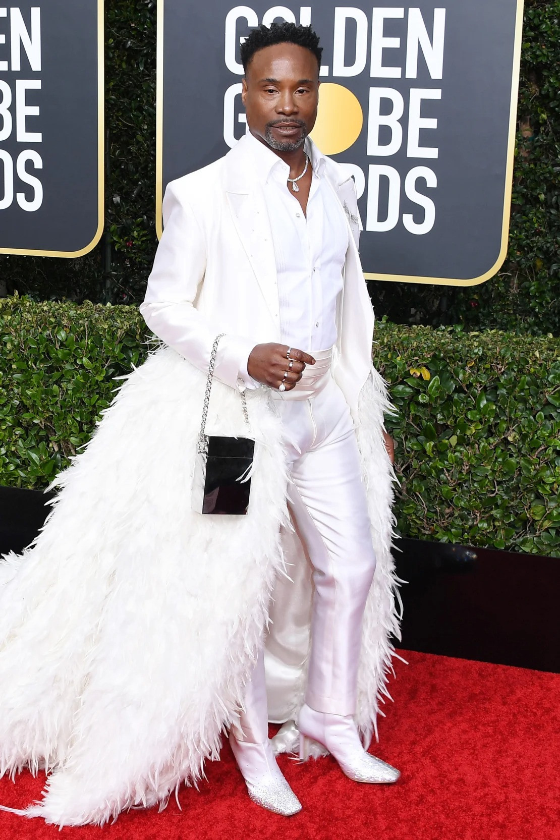 Billy Porter và Jared Leto là những trường hợp ít ỏi đi giày cao gót tại các sự kiện công khai. Ảnh: Getty Images. Billy Porter và Jared Leto là những trường hợp ít ỏi đi giày cao gót tại các sự kiện công khai. Ảnh: Getty Images.
