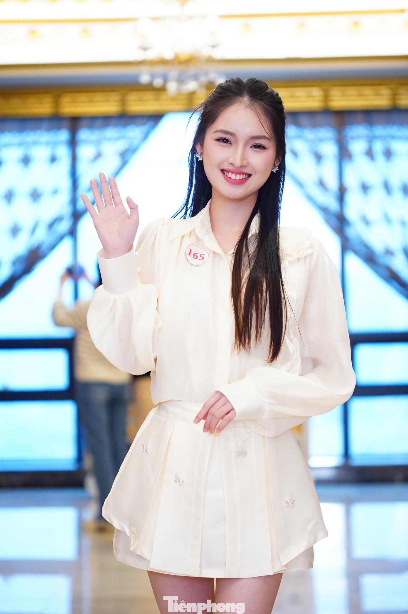 Đỗ Hoàng Trúc Linh ấn tượng nhất với giám khảo Tự Long. Ảnh: Duy Phạm. Đỗ Hoàng Trúc Linh ấn tượng nhất với giám khảo Tự Long. Ảnh: Duy Phạm.