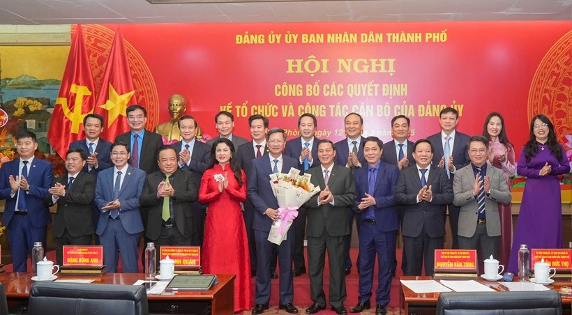Ban Chấp hành Đảng bộ UBND TP Hải Phòng nhiệm kỳ 2020-2025. Ảnh: BVPL. Ban Chấp hành Đảng bộ UBND TP Hải Phòng nhiệm kỳ 2020-2025. Ảnh: BVPL.
