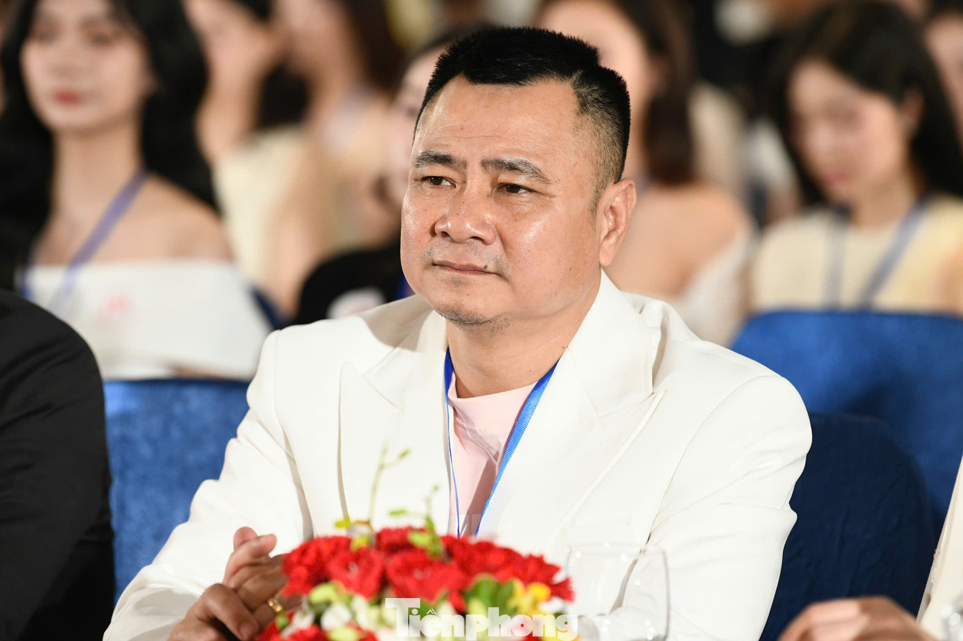 NSND Tự Long - Giám đốc Nhà hát Chèo Quân đội, thành viên Ban Giám khảo Vòng Sơ khảo khu vực phía Bắc cuộc thi Hoa hậu Việt Nam năm 2024.