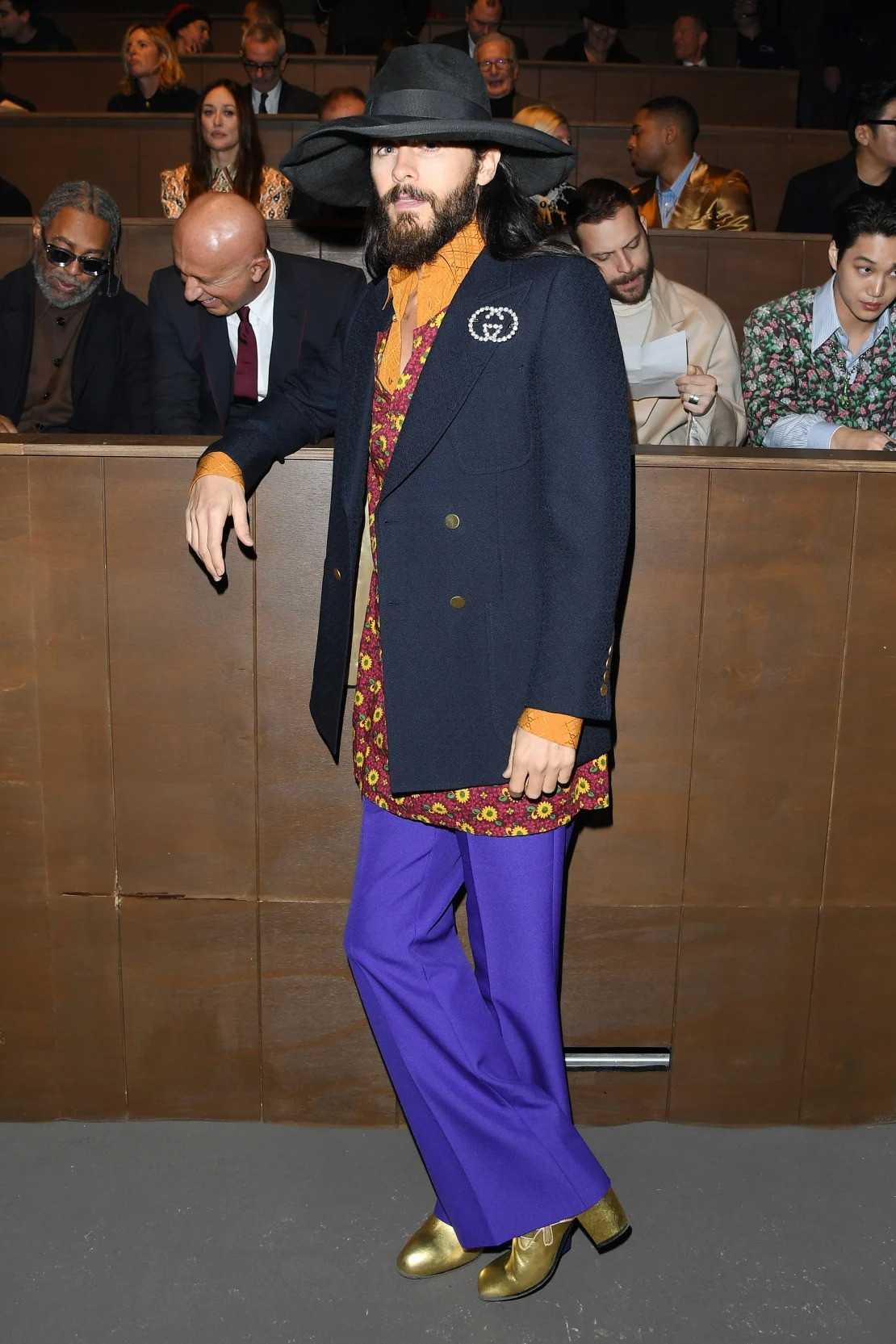 Billy Porter và Jared Leto là những trường hợp ít ỏi đi giày cao gót tại các sự kiện công khai. Ảnh: Getty Images. Billy Porter và Jared Leto là những trường hợp ít ỏi đi giày cao gót tại các sự kiện công khai. Ảnh: Getty Images.