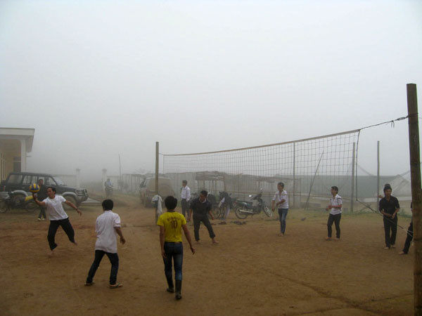 Làng Thanh niên là điểm vui chơi lành mạnh của bạn trẻ địa phương Ảnh: P.S 