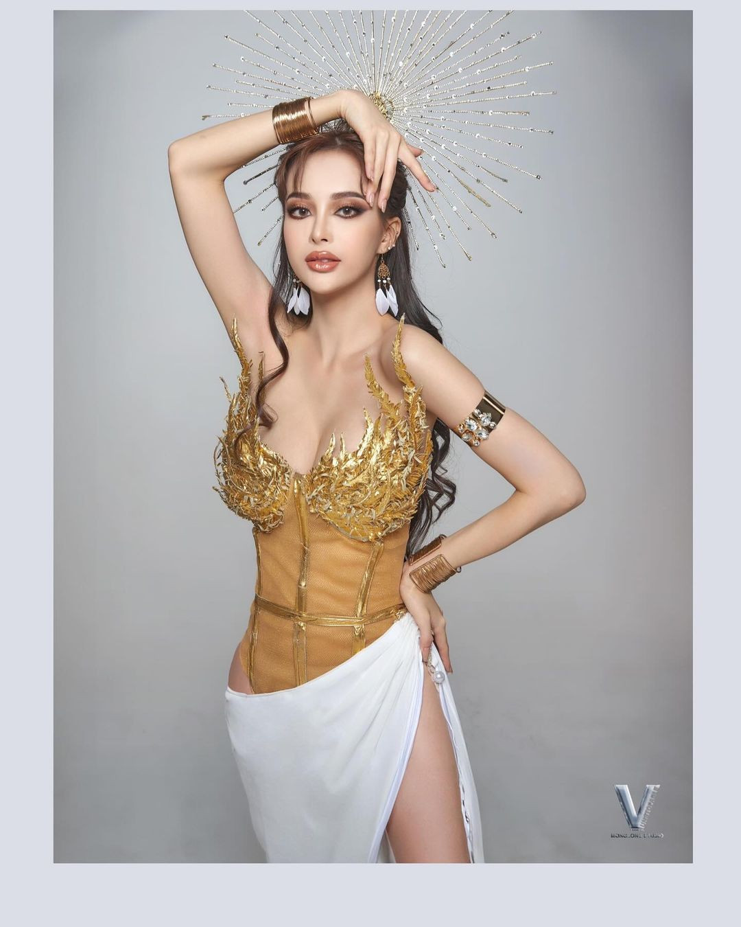 Với sức ảnh hưởng của mình, Thitaree Pongtonsaton được dự đoán giành vị trí cao ở Hoa hậu Hòa bình Thái Lan 2025.