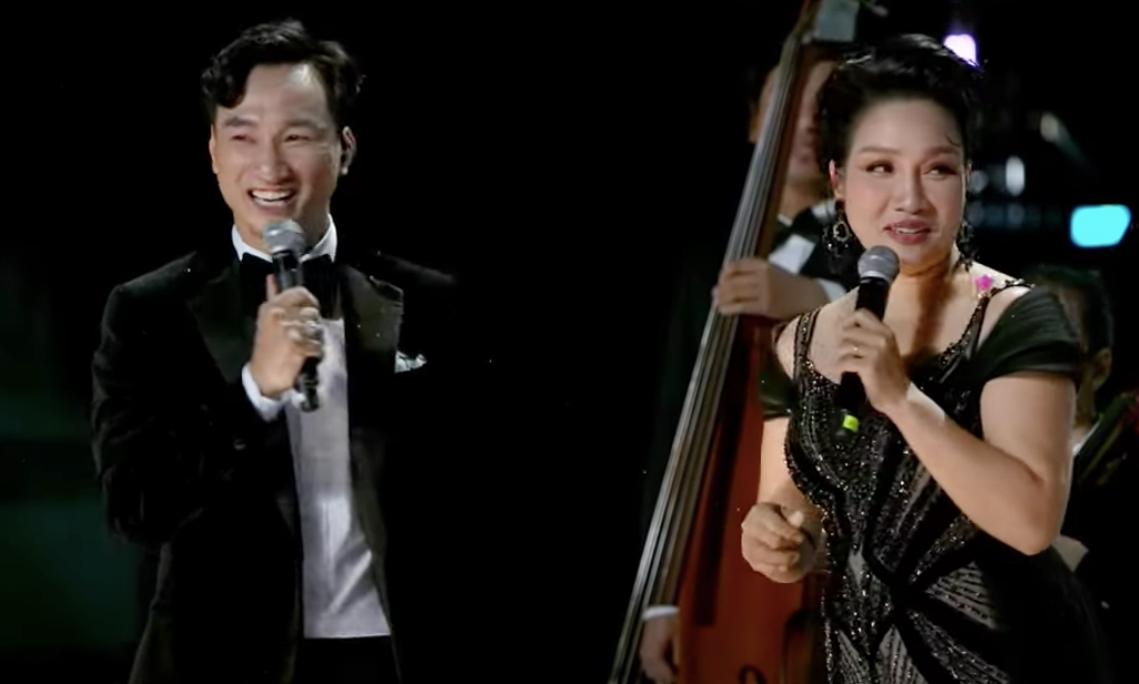 Thành Trung bị chê vì màn giao lưu với diva Mỹ Linh. Thành Trung bị chê vì màn giao lưu với diva Mỹ Linh.