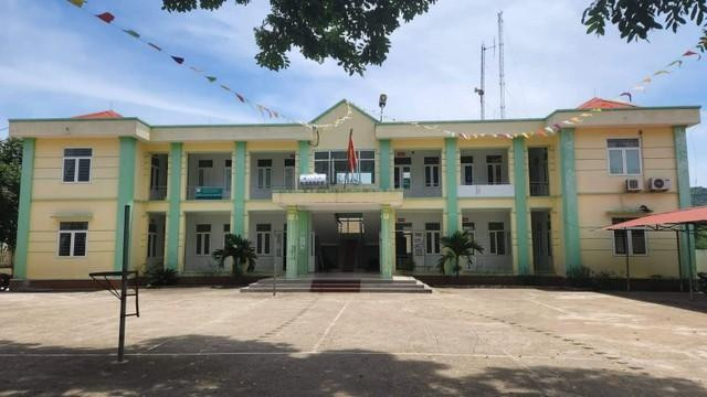 Trụ sở xã Thành Mỹ, nơi xảy ra sự việc. Trụ sở xã Thành Mỹ, nơi xảy ra sự việc.