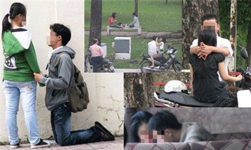 Hình ảnh tại các công viên 