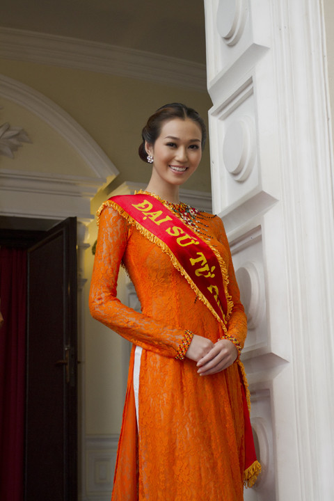 Đây là lần thứ 2 cô nhận lời làm đại sứ cho chương trình