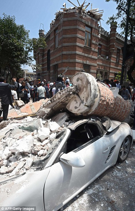 Trận động đất đã phá huỷ Mexico như thế nào? ảnh 24