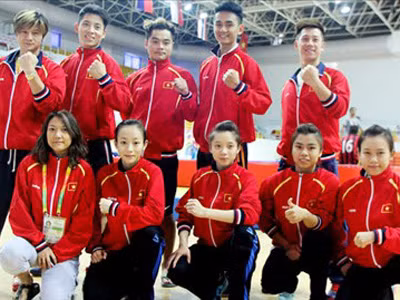 ĐT wushu nội dung taolu được kỳ vọng mang HCV đầu tiên về cho thể thao Việt Nam