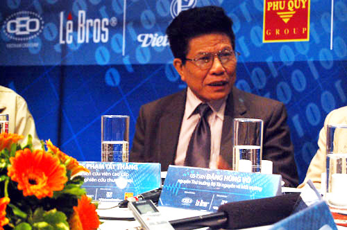 PGS TS Phạm Tất Thắng- Nghiên cứu viên cao cấp Viện nghiên cứu thương mại