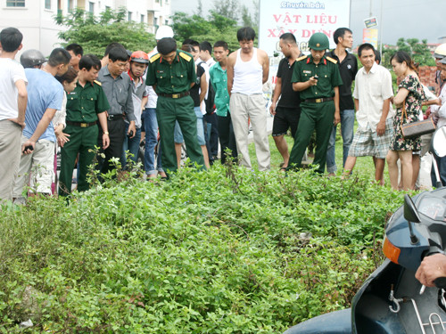 Hiện trường vụ nổ