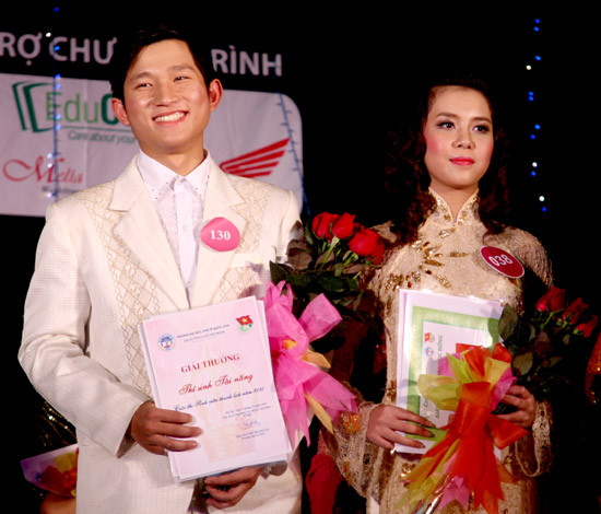 Cặp đôi đoạt giải nhì Võ Xuân Dũng – Phạm Thùy Dương