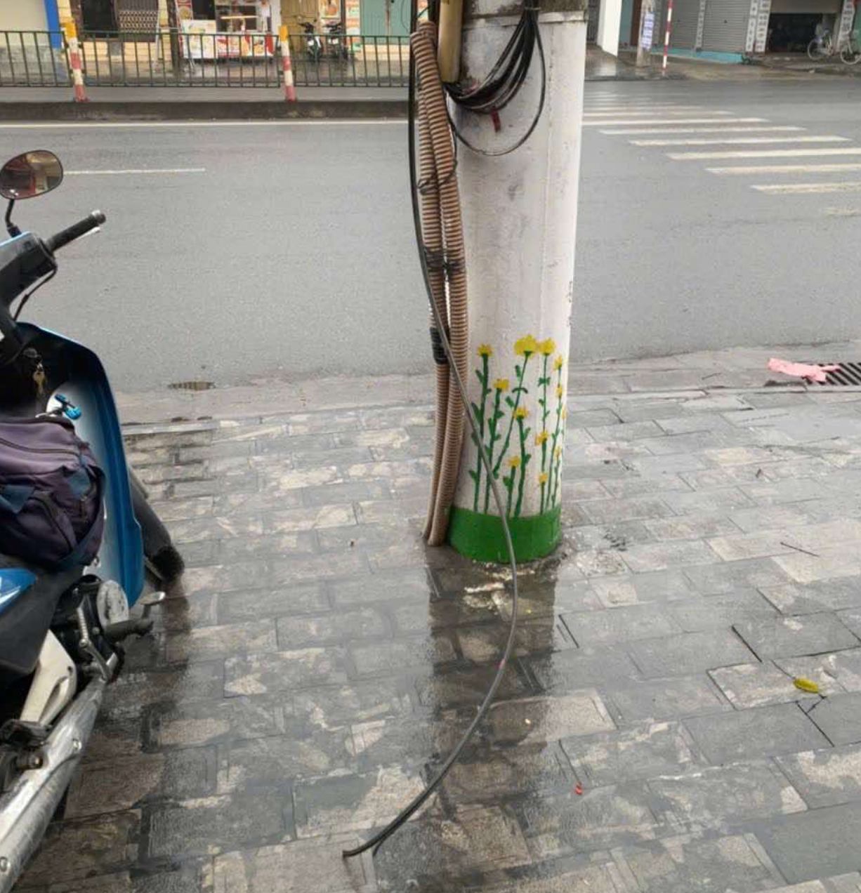 Vị trí cắt cáp SCTV.