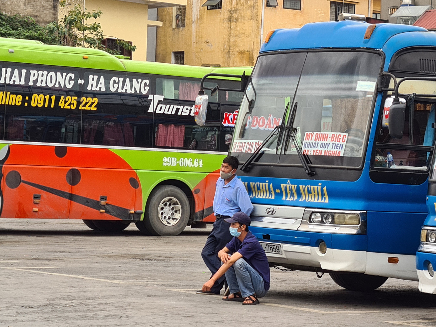 Cảnh đìu hiu chưa từng có ở Hải Phòng, cả bến xe chỉ phục vụ 1 khách đường dài ảnh 2