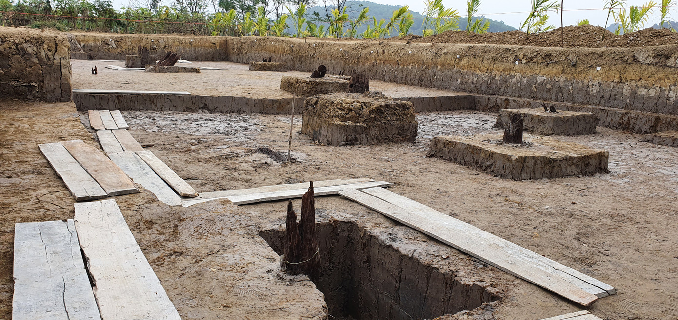 Thêm 13 cọc gỗ nghi liên quan đến trận Bạch Đằng phát lộ ở Hải Phòng ảnh 2