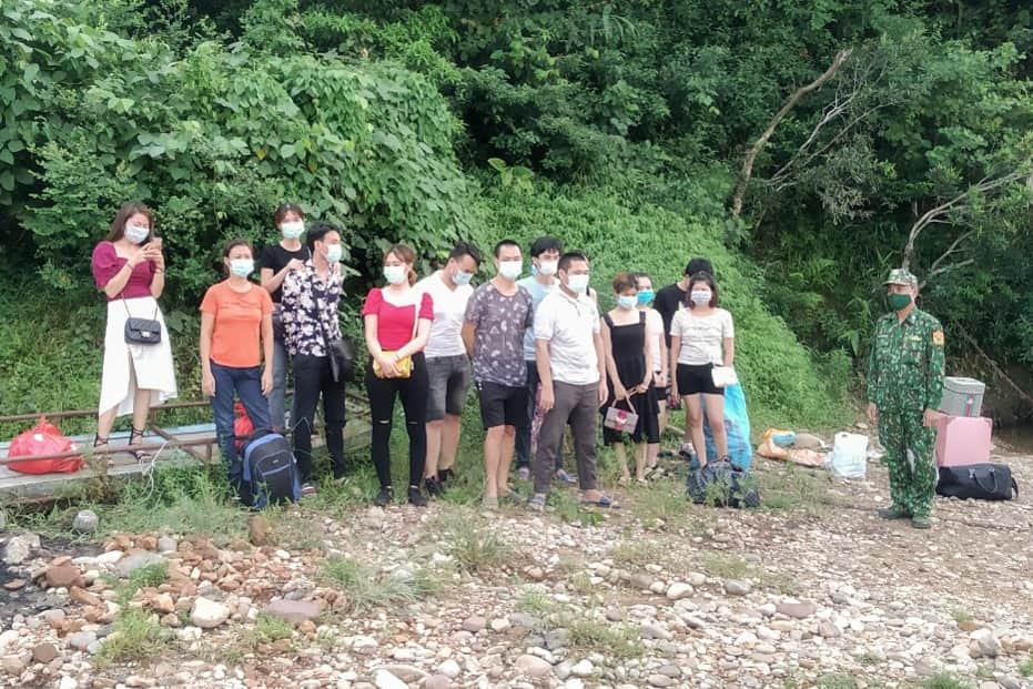 Bắt giữ 45 lao động từ Trung Quốc trốn về Việt Nam qua đường tiểu ngạch ảnh 1