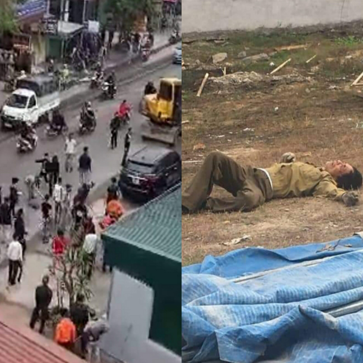 Hơn 40 thanh niên truy sát 2 cha con do mâu thuẫn đất đai ảnh 1