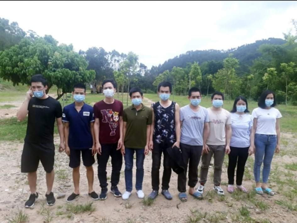 Cách ly 9 công dân nhập cảnh trái phép từ Trung Quốc về Quảng Ninh ảnh 1