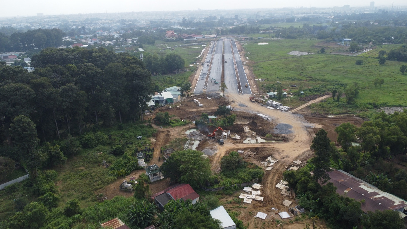 Dự án đường trục trung tâm TP Biên Hòa triển khai chậm do vướng giải phóng mặt bằng Dự án đường trục trung tâm TP Biên Hòa triển khai chậm do vướng giải phóng mặt bằng