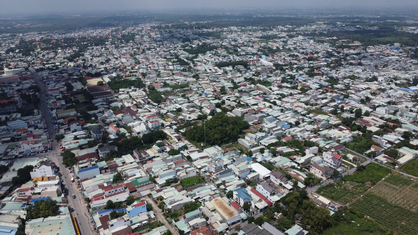 Tình trạng xây dựng trái phép xảy ra nhiều ở phường Trảng Dài