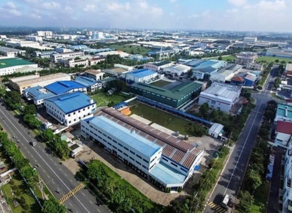 Một khu công nghiệp trên địa bàn tỉnh Đồng Nai.
