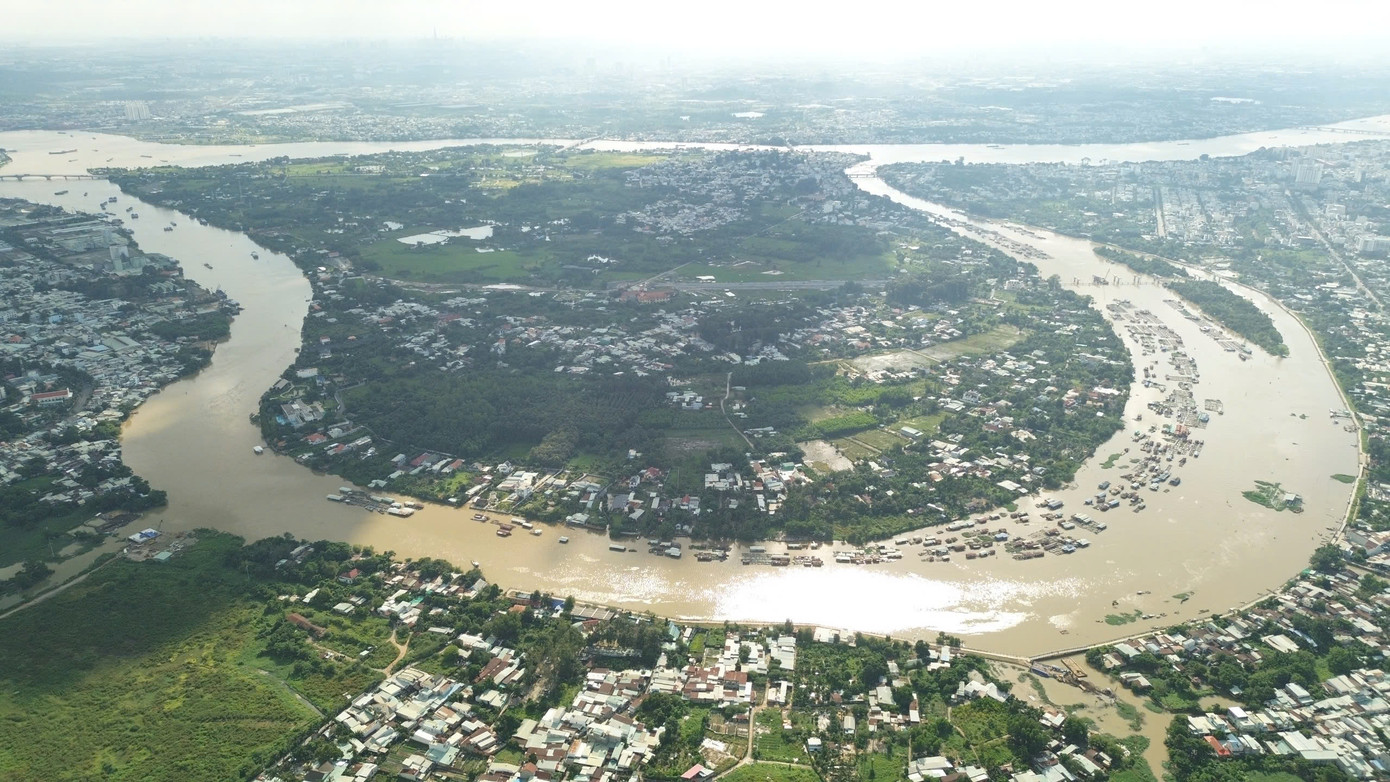 Toàn cảnh Cù lao Phố