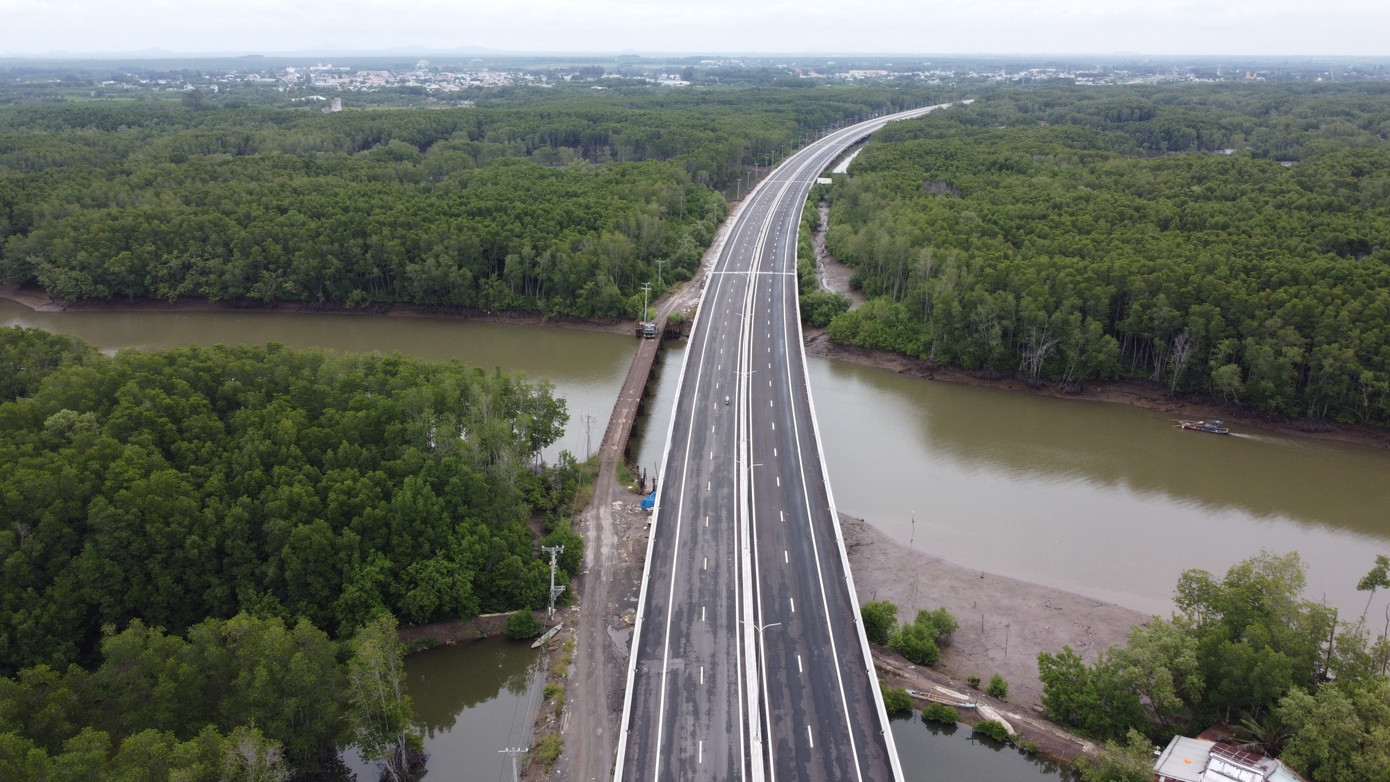 Một đoạn cao tốc Bến Lức - Long Thành qua tỉnh Đồng Nai
