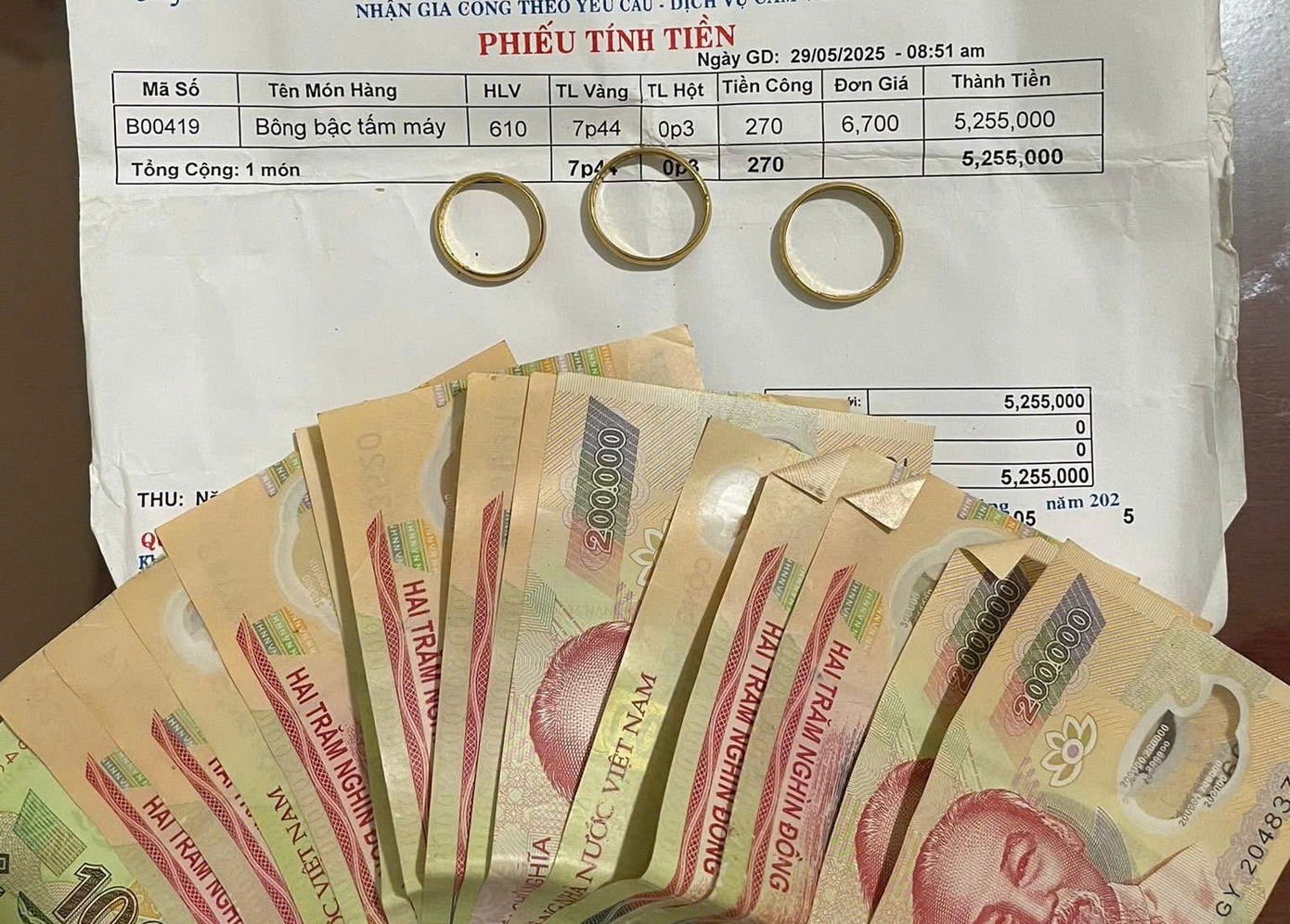 Số tài sản ông Cà nhặt được Số tài sản ông Cà nhặt được