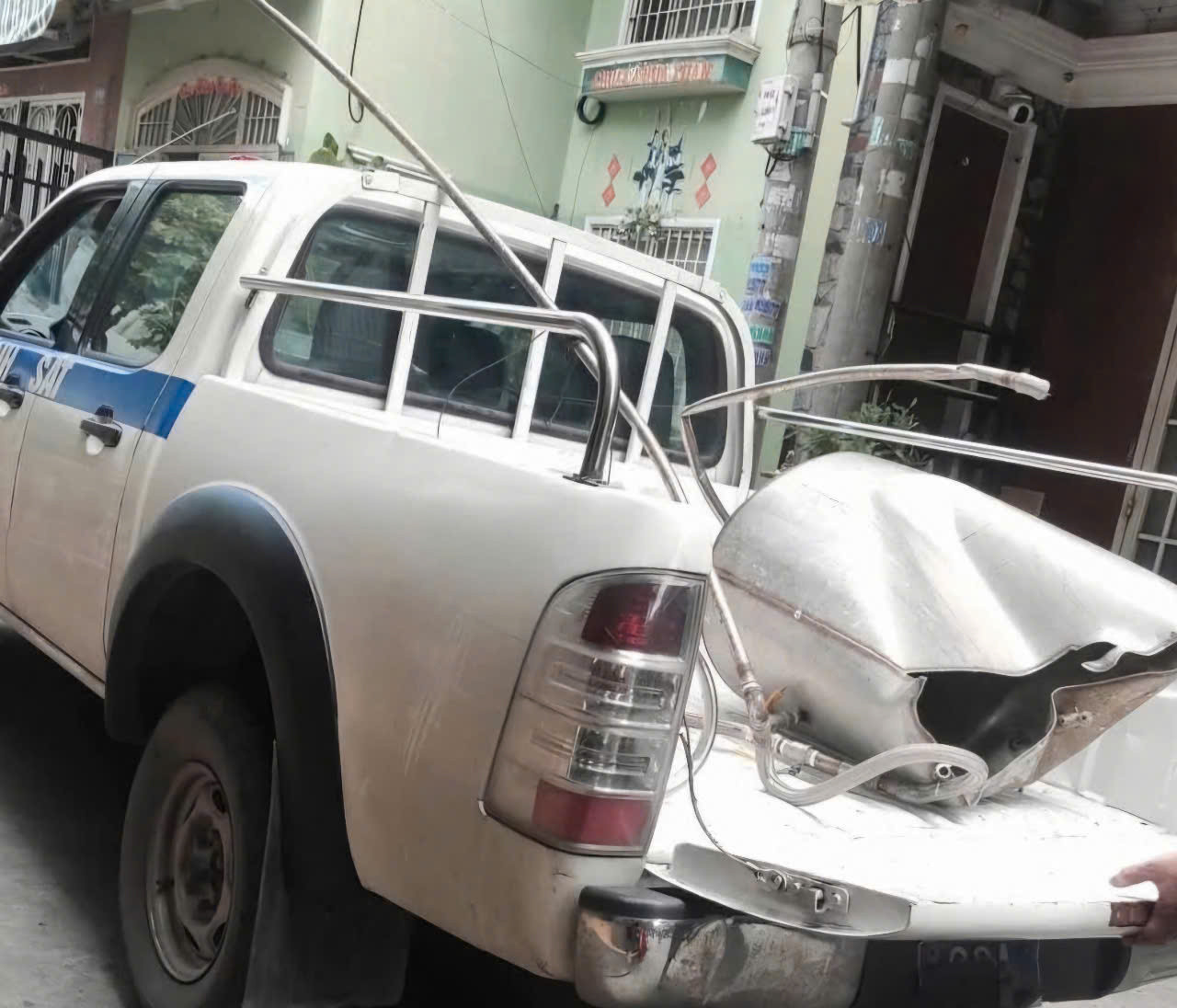 Lò hơi trong vụ nổ Lò hơi trong vụ nổ