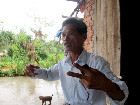 Trưởng thôn Trương Văn Chạy: người ta đã hứa quá nhiều