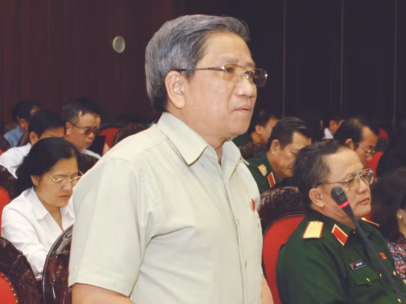 ĐB tỉnh Lạng Sơn, Nguyễn Minh Thuyết phát biểu ý kiến 
