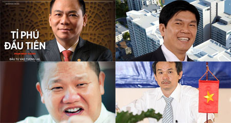 Tỷ phú Việt, bên cạnh nhân tố cũ vững vàng đã có những người mới vượt trội. Tỷ phú Việt, bên cạnh nhân tố cũ vững vàng đã có những người mới vượt trội