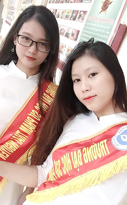 Nhan sắc nữ sinh Sư phạm biến ký túc xá thành studio 'sống ảo' ảnh 1