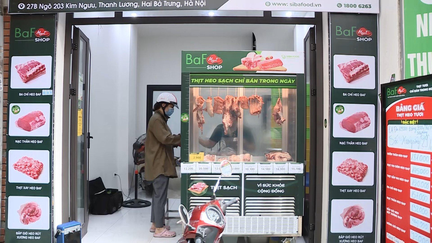 Trong bán kính 3km kể từ mỗi Siba Food sẽ có khoảng 10 đến 12 quầy thịt chất lượng cao Meat Shop