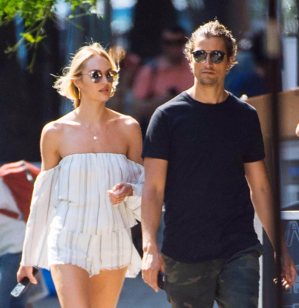 Candice Swanepoel và Hermann Nicoli thuở còn mặn nồng.