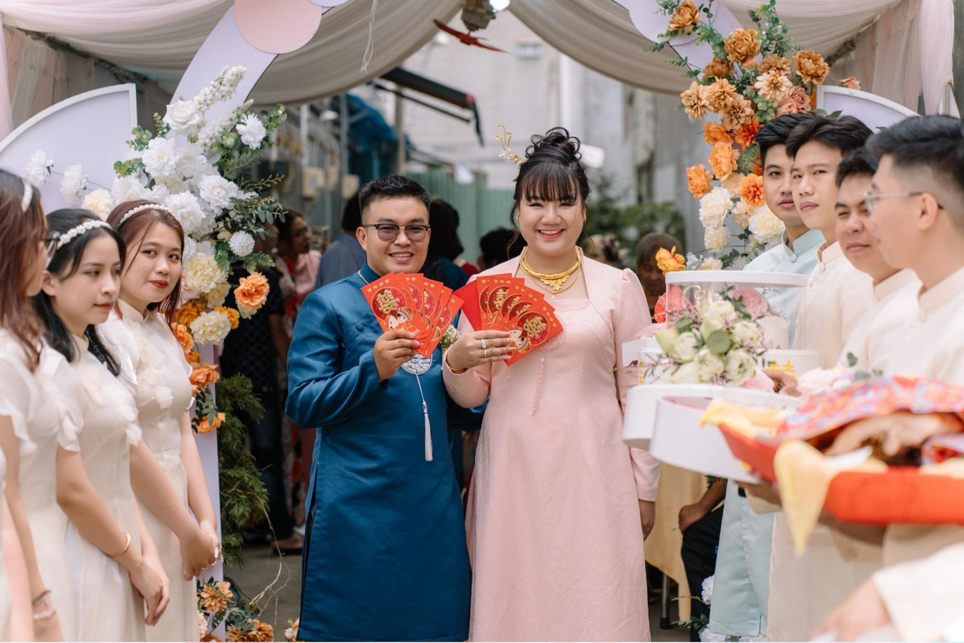 Vợ chồng Quỳnh đều rất vui tính