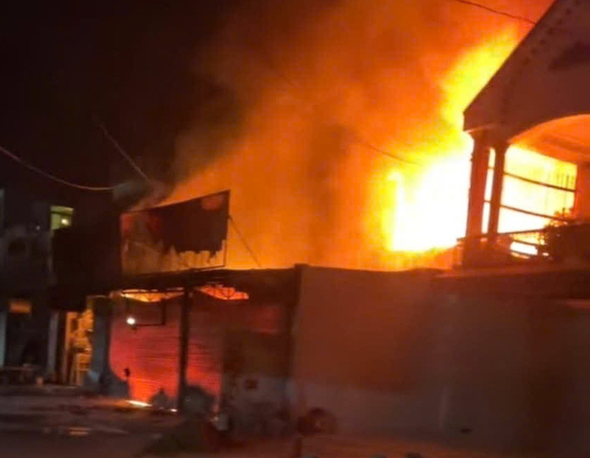 Cháy lớn tại huyện Long Thành, tỉnh Đồng Nai Cháy lớn tại huyện Long Thành, tỉnh Đồng Nai