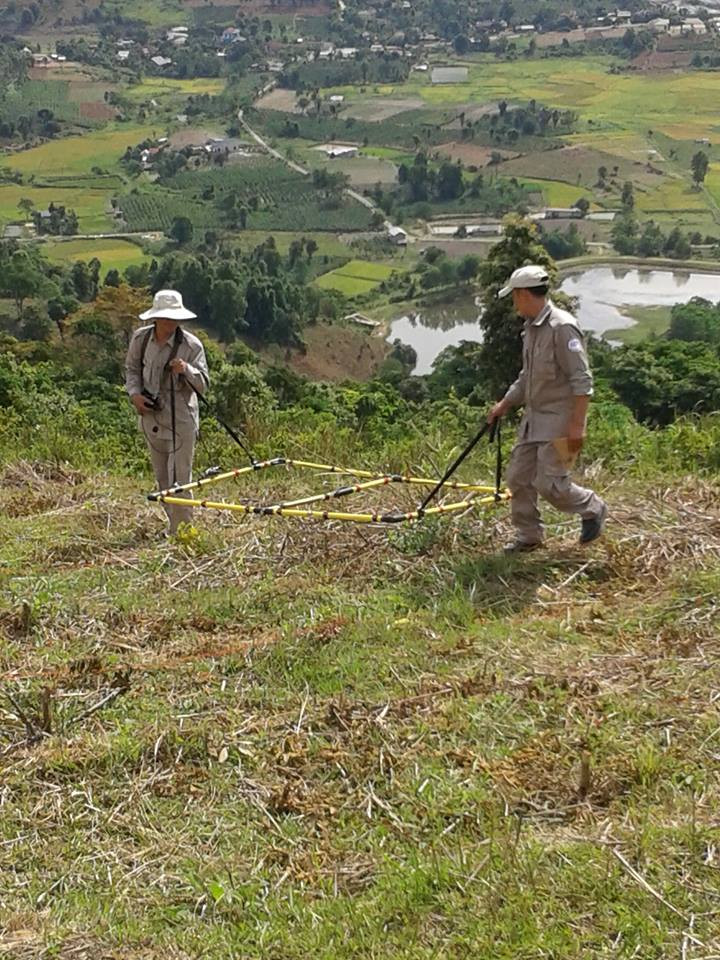Hoạt động rà phá bom mìn và vật liệu nổ sau chiến tranh tại tỉnh Quảng Trị