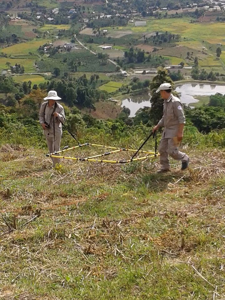 Hoạt động rà phá bom mìn và vật liệu nổ sau chiến tranh tại tỉnh Quảng Trị