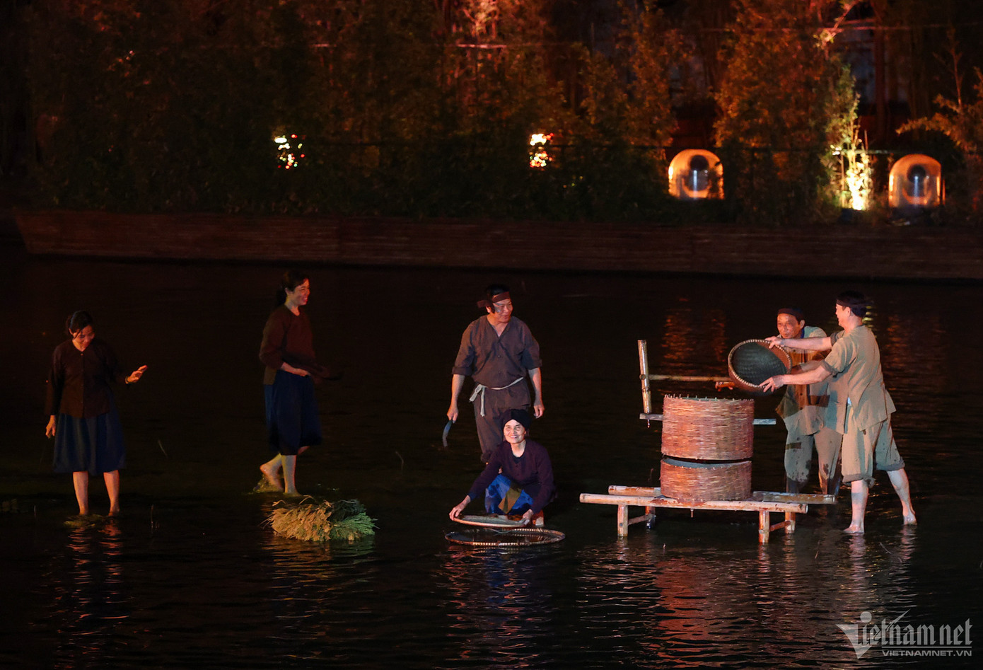 Chương trình thực cảnh "Tinh hoa Bắc Bộ". Ảnh: Phạm Hải.