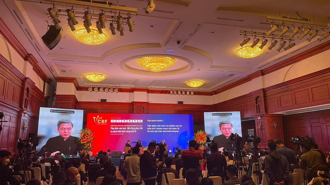 Văn hóa doanh nghiệp được xem như vắc xin hỗ trợ doanh nghiệp vượt qua khủng hoảng. Văn hóa doanh nghiệp được xem như vắc xin hỗ trợ doanh nghiệp vượt qua khủng hoảng.