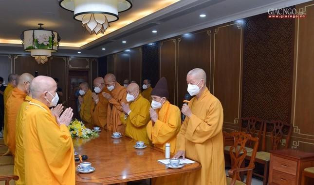 Cuộc họp đặc biệt của Hội đồng Chứng minh. Ảnh: Giác Ngộ