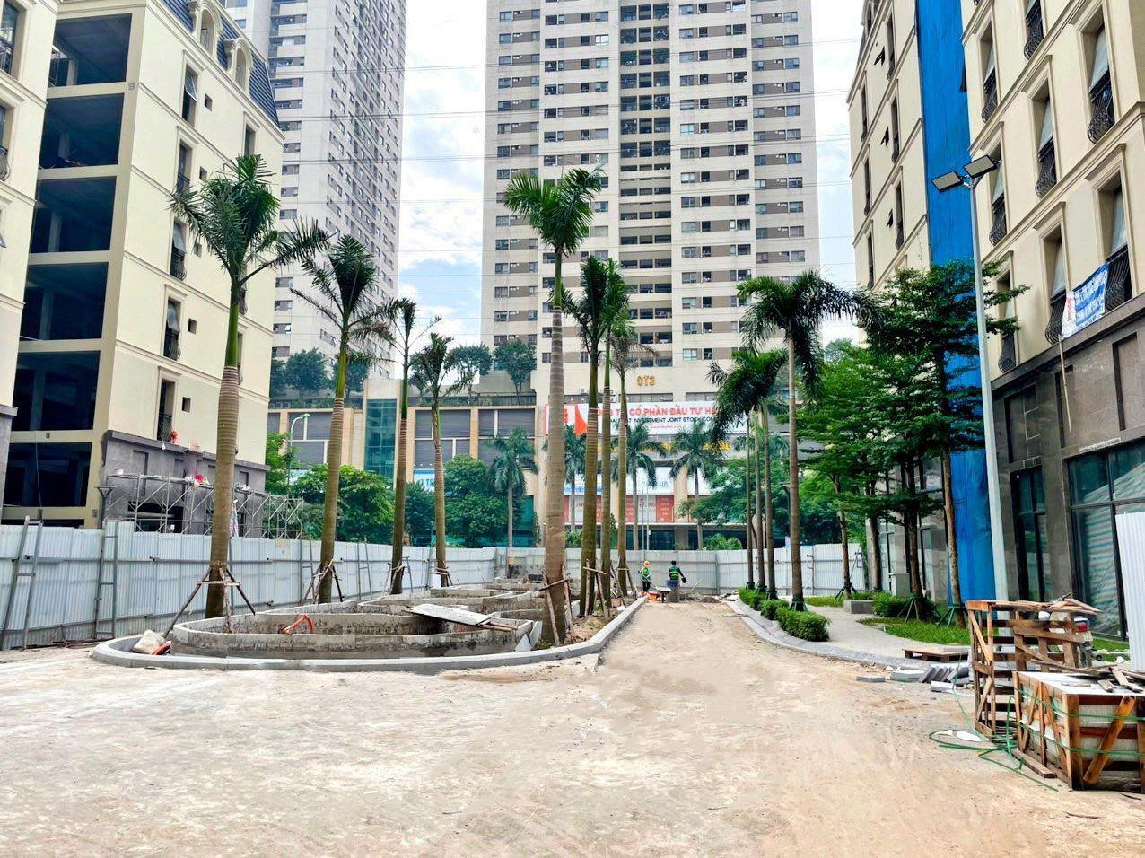 Hình ảnh công trường tại dự án The Terra – An Hưng