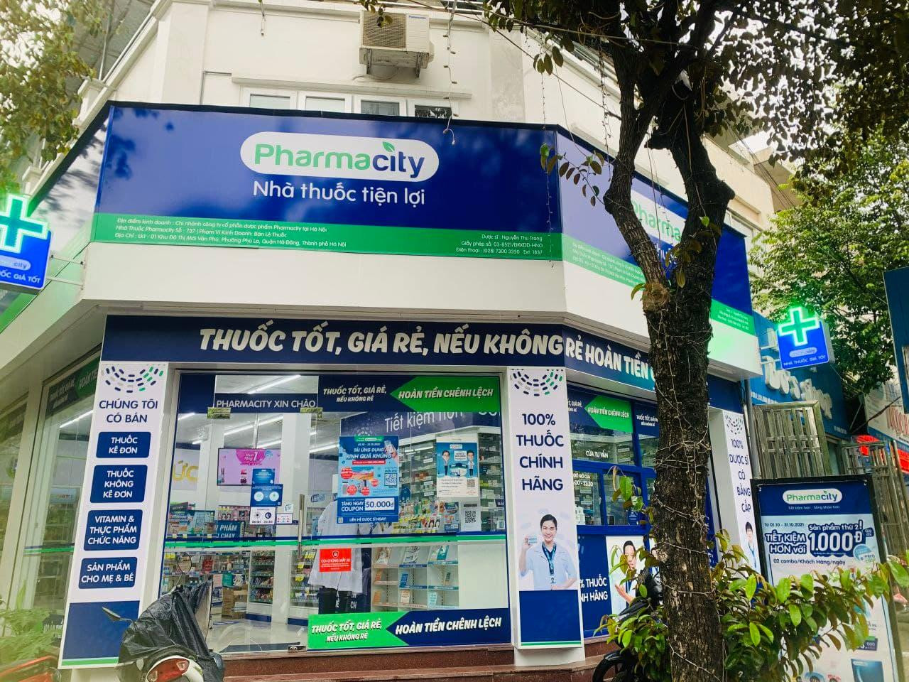 Nhà thuốc Pharmacity tại số 1, Liền kề 1, Văn La, Văn Phú, Hà Đông, Hà Nội sẽ khai trương vào ngày 10/10